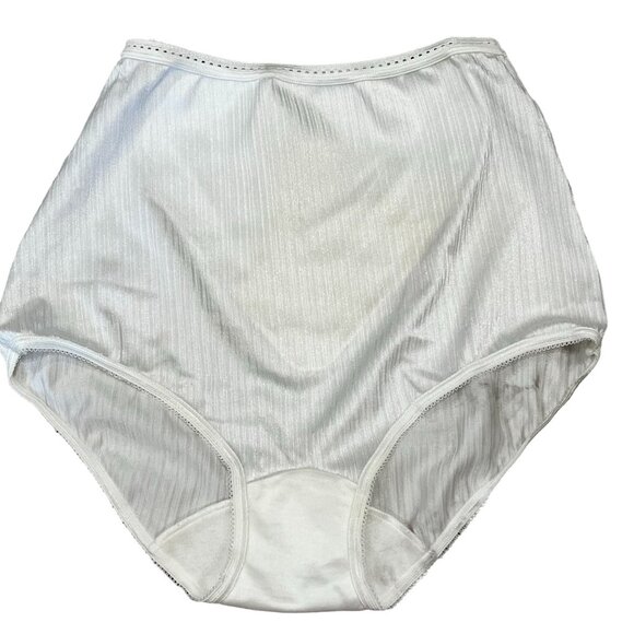 Playtex Super Look Vintage High-Waist Briefs Size M #0693 - Picture 1 of 3